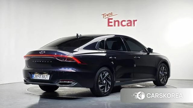 Hyundai The New Grandeur IG Hybrid 2021 Синий из Кореи