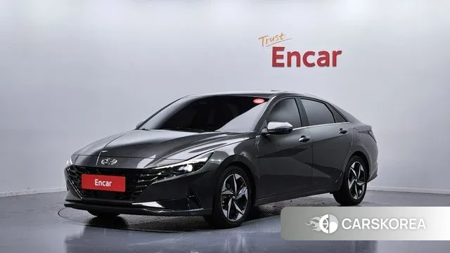 Hyundai Avante (CN7) 2022 Серый из Кореи