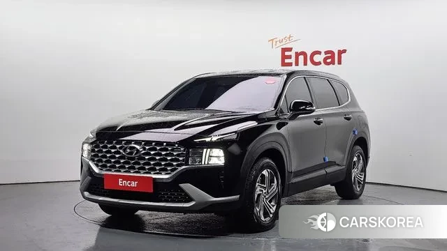 Hyundai The New Santa Fe 2021 Черный из Кореи