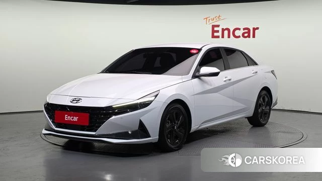Hyundai Avante (CN7) 2020 Белый из Кореи