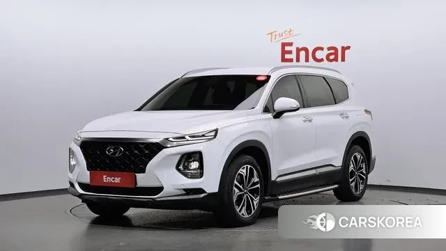 Hyundai Santa Fe TM 2018 Белый из Кореи