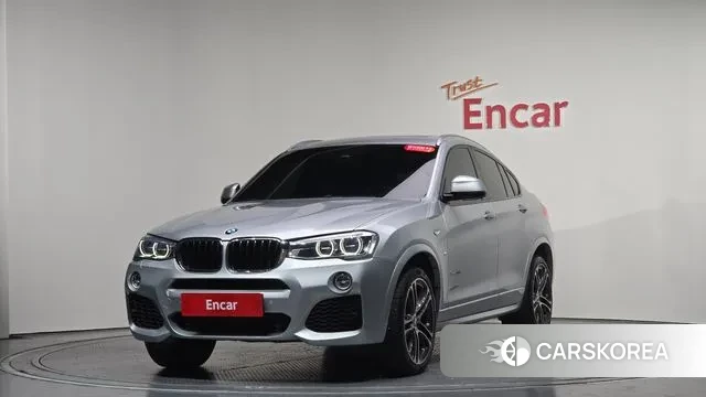 BMW X4 (F26) 2018 Серебряный из Кореи