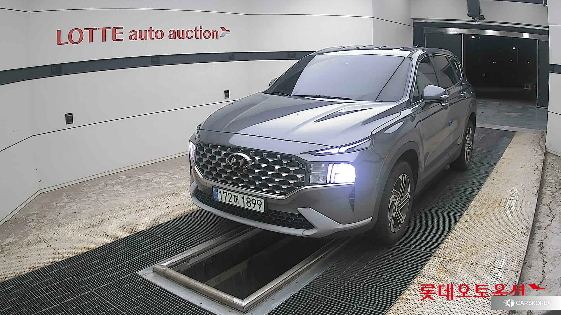 Hyundai Santa Fe 2022 Magnetic Grey Metallic из Кореи
