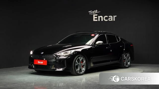 Kia Stinger 2020 Черный из Кореи