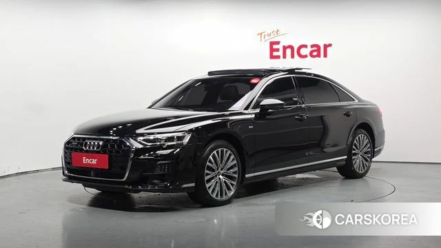 Audi A8 (D5) 2023 Черный из Кореи