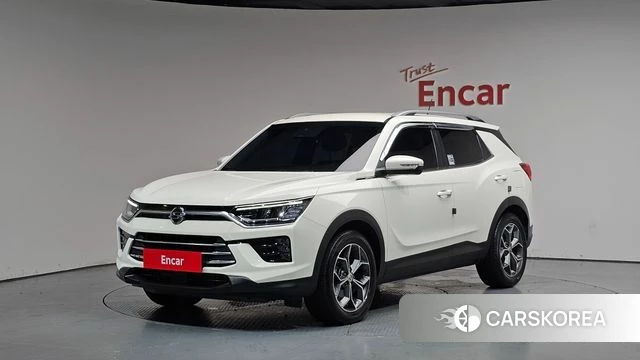 Ssangyong Beautiful Korando 2019 Белый из Кореи