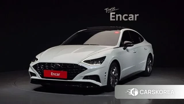 Hyundai Sonata (DN8) 2021 Белый из Кореи