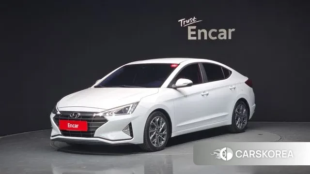 Hyundai The New Avante AD 2019 Белый из Кореи