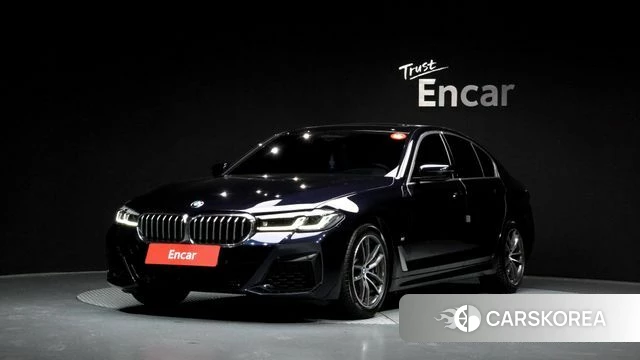 BMW 5 Series (G30) 2023 Черный из Кореи