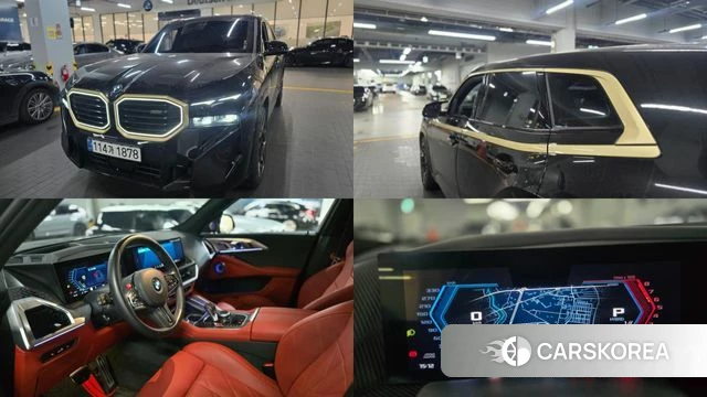 BMW XM (G09) 2024 Черный из Кореи