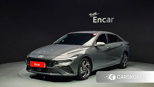 Hyundai The New Avante (CN7) 2024 Серый из Кореи