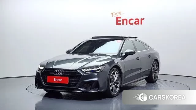Audi A7 (4K) 2020 Серый из Кореи