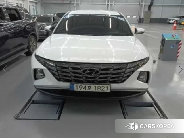 Hyundai Tucson Hybrid (NX4) 2022 Белый из Кореи
