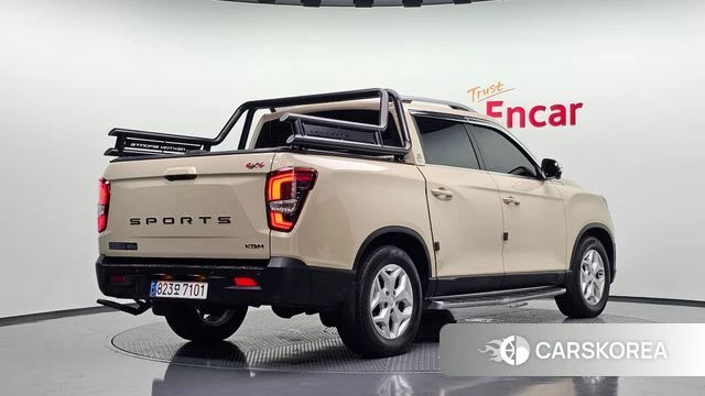 Ssangyong The New Rexton Sport 2024 Жемчужный цвет из Кореи