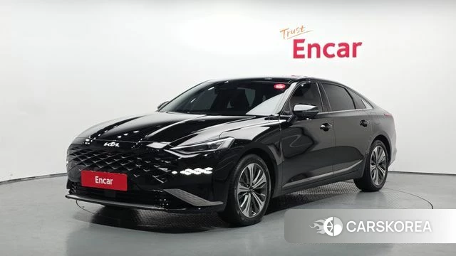 Kia K8 Hybrid 2023 Черный из Кореи