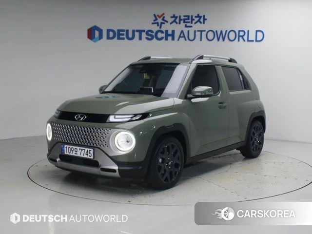 Hyundai Casper 2022 Зеленый из Кореи