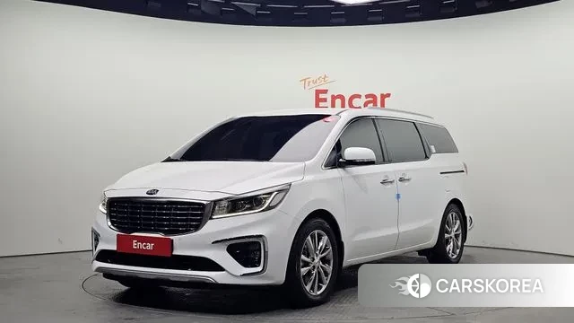 Kia The New Carnival 2019 Белый из Кореи
