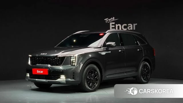 Kia The New Sorento 4th Generation 2023 Серый из Кореи