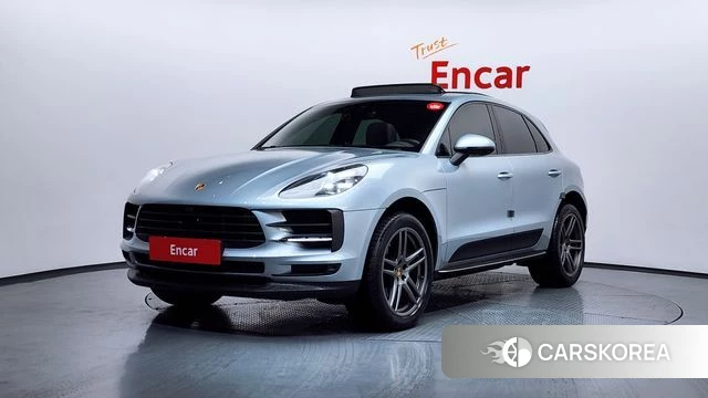 Porsche Macan 2021 Серебристо-серый из Кореи