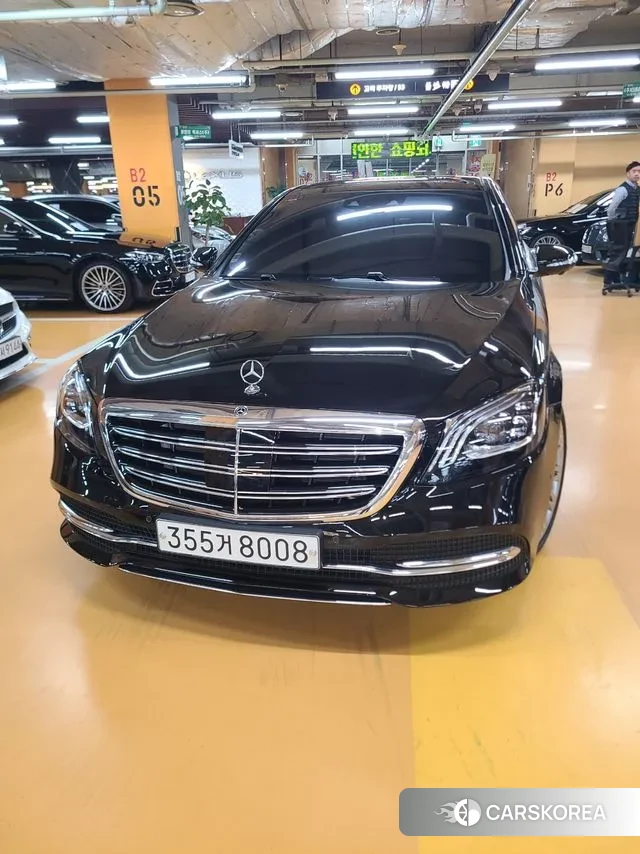 Mercedes-Benz S-Class W222 2019 Черный из Кореи