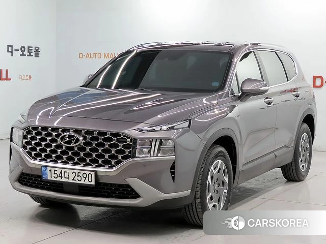Hyundai The New Santa Fe 2022 Серый из Кореи