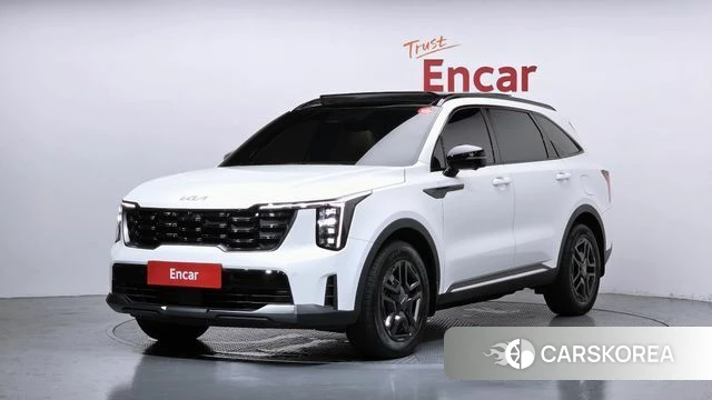 Kia The New Sorento 4th Generation 2024 Белый из Кореи