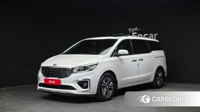 Kia The New Carnival 2019 Белый из Кореи