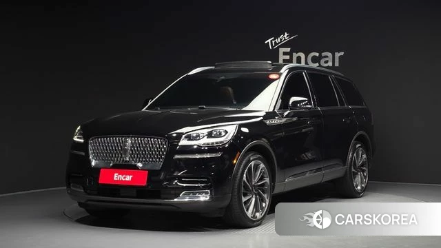 Lincoln Aviator 2nd generation 2021 Черный из Кореи