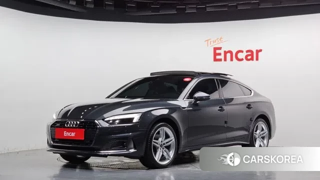 Audi A5 (F5) 2023 Серый из Кореи