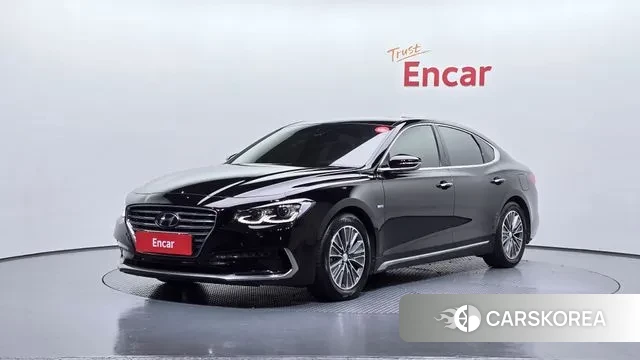 Hyundai Grandeur IG Hybrid 2019 Черный из Кореи