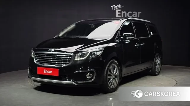 Kia All New Carnival 2018 Черный из Кореи