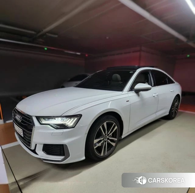 Audi A6 (C8) 2023 Белый из Кореи
