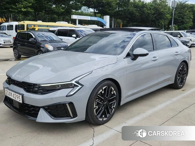 Kia The New K5 3rd generation 2023 Серебристо-серый из Кореи