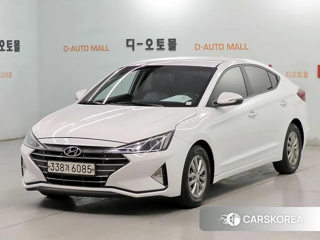 Hyundai The New Avante AD 2019 Белый из Кореи