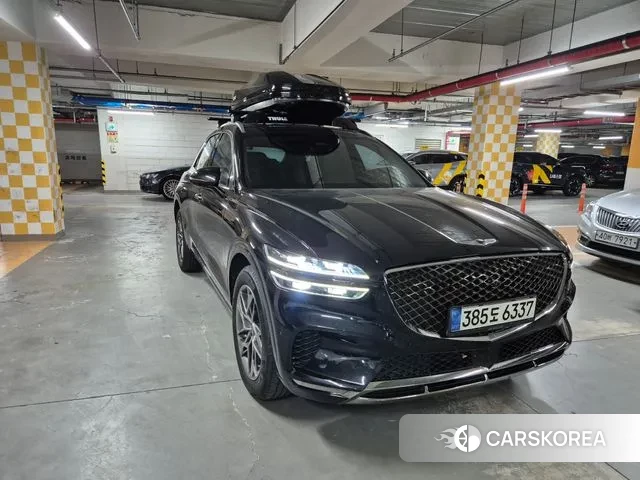 Genesis GV70 2021 Черный из Кореи