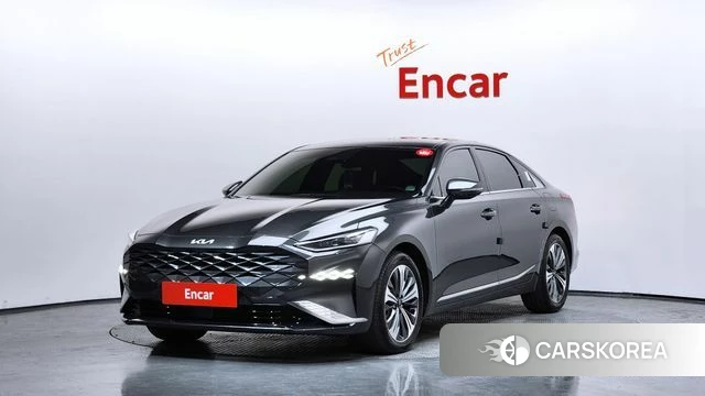 Kia K8 Hybrid 2021 Серый из Кореи
