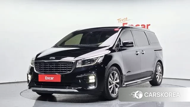 Kia The New Carnival 2019 Черный из Кореи