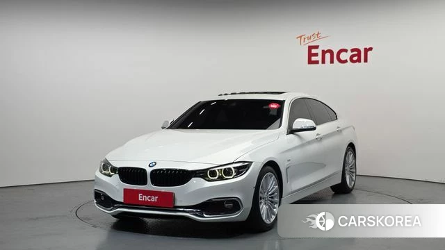 BMW 4 Series (F32) 2018 Белый из Кореи