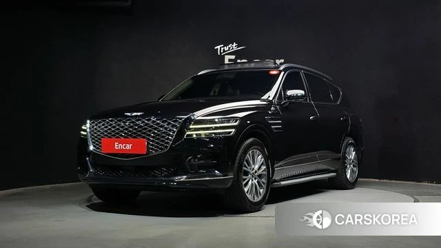 Genesis GV80 2021 Черный из Кореи