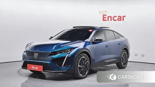 Peugeot 408 2023 Синий из Кореи