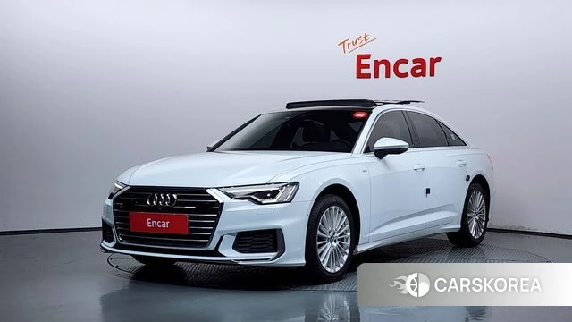 Audi A6 (C8) 2019 Белый из Кореи