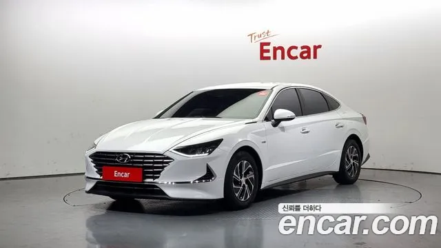 Hyundai Sonata Hybrid (DN8) 2020 Белый из Кореи