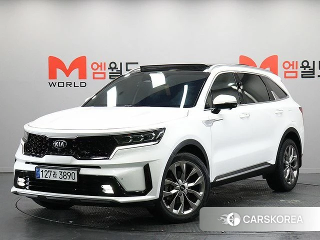 Kia Sorento 4th Generation 2020 Белый из Кореи