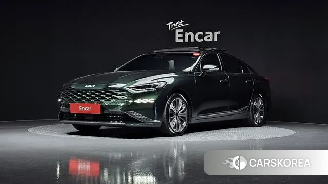 Kia K8 Hybrid 2022 Зеленый из Кореи