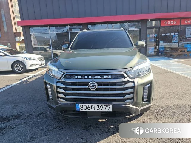 Ssangyong The New Rexton Sports Cannes 2022 Темно-зеленый из Кореи