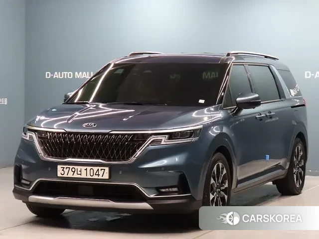 Kia Carnival 4th generation 2021 Темно-зеленый из Кореи