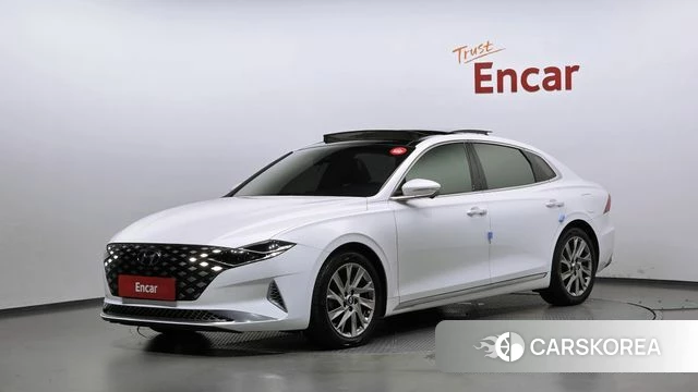 Hyundai The New Grandeur IG Hybrid 2020 Белый из Кореи