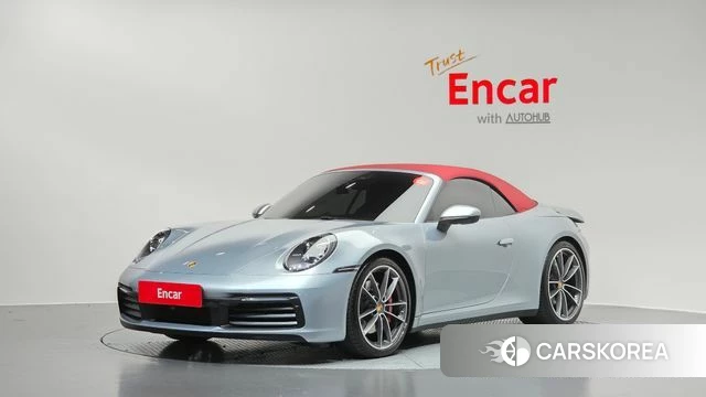 Porsche 911(992) 2020 Серебряный из Кореи