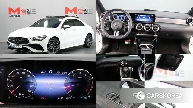 Mercedes-Benz CLA-Class C118 2024 Белый из Кореи
