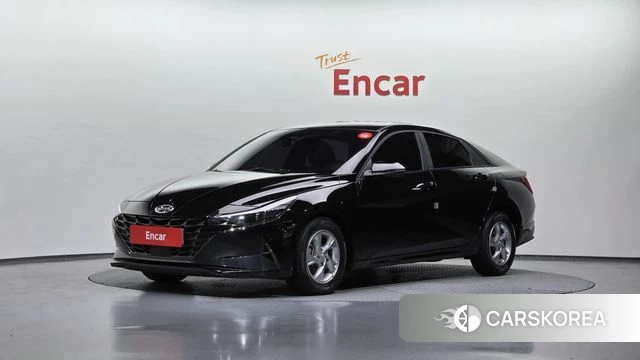 Hyundai Avante (CN7) 2022 Черный из Кореи